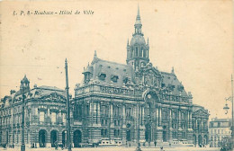 59 - Roubaix - Hotel De Ville - Correspondance - Oblitération Ronde De 1926 - CPA - Voir Scans Recto-Verso - Roubaix