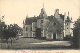 37 - Vouvray - Château De Moncontour - Façade Nord - CPA - Voir Scans Recto-Verso - Vouvray