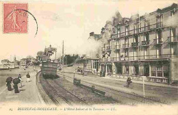 14 - Beuzeval-Houlgate - L'Hotel Imbert Et La Terrasse - Animée - Train - CPA - Voir Scans Recto-Verso - Houlgate