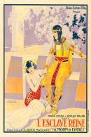 Cinema - L'Esclave Reine - Maria Corda - Adelqui Millar - Illustration Vintage - Affiche De Film - CPM - Carte Neuve - V - Plakate Auf Karten