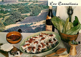 Recettes De Cuisine - Cannellonis - Carte Neuve - Gastronomie - CPM - Voir Scans Recto-Verso - Recettes (cuisine)