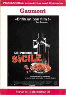 Cinema - Affiche De Film - Le Prince De Sicile - CPM - Voir Scans Recto-Verso - Manifesti Su Carta