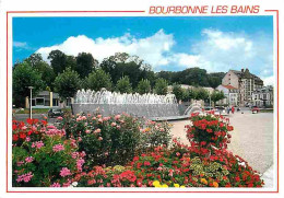 52 - Bourbonne Les Bains - Place Des Bains La Fontaine Des Thermes - Fleurs - Jets D'eau - CPM - Voir Scans Recto-Verso - Bourbonne Les Bains