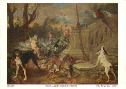 Art - Peinture - Oudry - The Dead Roe - The Wallace Collection - Carte Neuve - Chiens - Fusil - Faisan - CPM - Voir Scan - Paintings