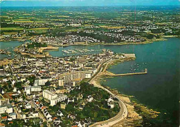 29 - Concarneau - Vue Générale Aérienne - Flamme Postale - Voir Scans Recto Verso  - Concarneau