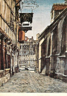 14 - Honfleur - La Rue De La Prison - 1980 - Aquarelle De Jean Louis Thibaut - Art Peinture - Carte Neuve - CPM - Voir S - Honfleur