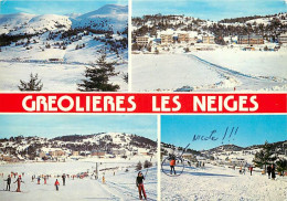 06 - Gréolières Les Neiges - Multivues - Hiver - Neige - CPM - Voir Scans Recto-Verso - Autres & Non Classés