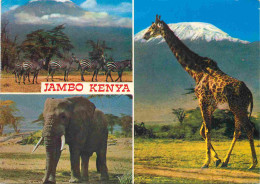 Animaux - Jambo Kenya - Multivues - CPM - Voir Scans Recto-Verso - Otros & Sin Clasificación