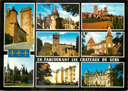 32 - Gers - Chateaux - Multivues - CPM - Voir Scans Recto-Verso - Andere & Zonder Classificatie