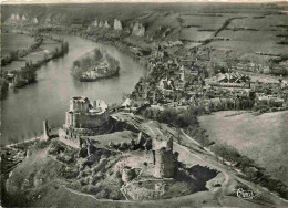 27 - Les Andelys - Vue Aérienne - Le Château Gaillard - Vue Sur La Seine Et Ses Falaises - Mention Photographie Véritabl - Les Andelys