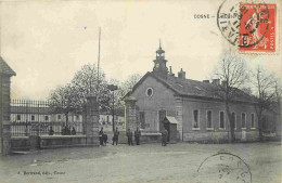 58 - Cosne Cours Sur Loire - Caserne Binot - Animée - Militaria - CPA - Oblitération De 1911 - Voir Scans Recto-Verso - Cosne Cours Sur Loire