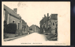 CPA La Perrière, Rue De La Juiverie, Vue De La Rue  - Other & Unclassified