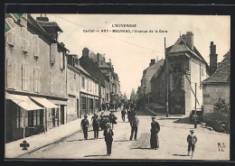 CPA Mauriac, L`Avenue De La Gare  - Mauriac