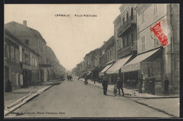 CPA Carmaux, Route Nationale  - Carmaux
