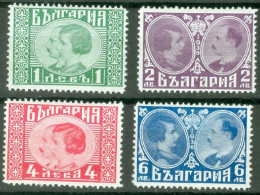 Bulgarie Yv  215/218 * TB  - Unused Stamps