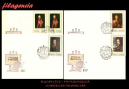 RUSIA SPD-FDC. 1972-19 PINTURA RUSA - FDC