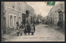 CPA Ardentes, Quartier Saint-Martin, La Rue Grande  - Autres & Non Classés