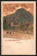 CPA Illustrateur La Bourboule, Une Villa  - La Bourboule