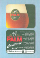 Bierviltje - Sous-bock - Bierdeckel -    PALM - CHALLENGE CUP     (B 385) - Beer Mats