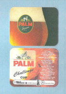 Bierviltje - Sous-bock - Bierdeckel -    PALM - CHALLENGE CUP    (B 386) - Sous-bocks