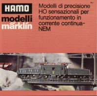 Catalogue HAMO 1976 Modelli MÄRKLIN HO Funzionamento In Corrente Continua - En Italien - Non Classés