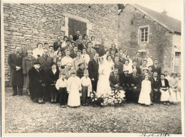 Photographie D' Un Mariage. LAMARGELLE ? - Personnes Anonymes