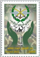 Syria NEW MNH 2021 Stamp - Army Day - Syrie
