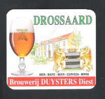 BIERVILTJE - SOUS-BOCK - BIERDECKEL - DROSSAARD - BROUWERIJ DUYSTERS  DIEST   (B 406) - Beer Mats