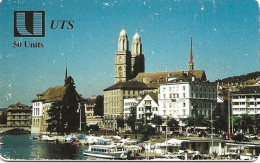 USA: Prepaid MCI - UTS Zürich Limmatquai, Grossmünster - Otros & Sin Clasificación