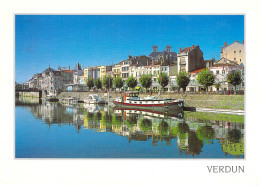 55 - Verdun - Péniche Au Quai De Londres - Verdun