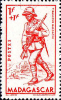 Madagascar Poste N** Yv:226 Mi:267 Tirailleur Malgache (Petit Pt De Rouille) - Unused Stamps