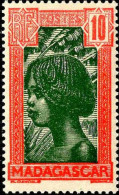 Madagascar Poste N** Yv:165 Mi:184 Jeune Fille Hova (G.trop.) - Unused Stamps