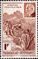 Madagascar Poste N** Yv:229/230 Philippe Pétain & Transport En Filanzane - Unused Stamps