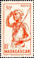 Madagascar Poste N* Yv:301 Mi:388 Danseur Du Sud (Trace De Charnière) - Unused Stamps