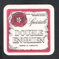 BIERVILTJE - SOUS-BOCK - BIERDECKEL : SPECIALE DOUBLE ENGHIEN  - BIERE D'ABBAYE    (B 409) - Beer Mats