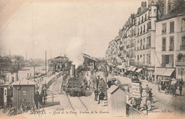 NANTES - Quai De La Fosse, Station De La Bourse. - Stations - Met Treinen