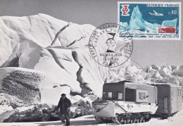 MAXIMA FRANCIA  1968 - Expéditions Antarctiques