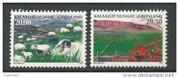 Groënland 2013, N°617/618 Neufs, Agriculture - Unused Stamps