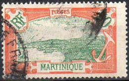 Martinique Poste Obl Yv:101 Mi:95 Fort De France (cachet Rond) - Unused Stamps