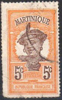 Martinique Poste Obl Yv: 92 Mi:84 Martiniquaise (Dents Courtes) - Nuevos