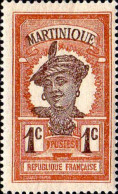 Martinique Poste N* Yv: 61 Mi:56 Martiniquaise (défaut Gomme) - Unused Stamps