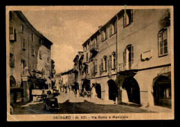 ITALIE - DRONERO - VIA ROMA E MUNICIPIO - VOIR ETAT - Andere & Zonder Classificatie