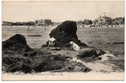 Loire Atlantique , Pornichet , Les Falaises Et La Plage - Pornichet