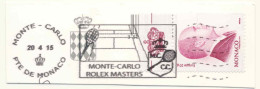 230  Flamme Monaco: Monte-Carlo Rolex Masters 2015 - Tennis Slogan Cancel - Tennis