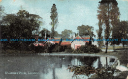 R136766 St. James Park. London. Fine Art Post Cards. Shureys Publications. 1912 - Autres & Non Classés