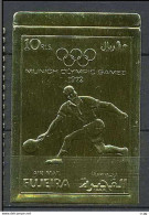 Olympische Spelen 1972 , Fujeira - Zegel Postfris - Ete 1972: Munich