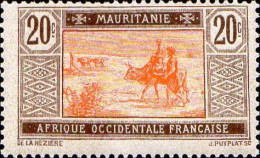 Mauritanie Poste N** Yv: 23 Mi:23 Caravane Du Desert (Dent 1 Peu Courte) Voir Scan - Unused Stamps