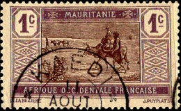 Mauritanie Poste Obl Yv: 17 Mi:17 Caravane Du Desert (TB Cachet Rond) 11 Aout - Usati