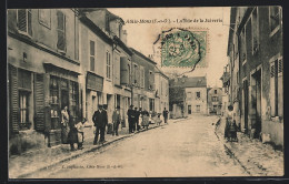 CPA Athis-Mons, La Rue De La Juiverie, Vue De La Rue  - Athis Mons