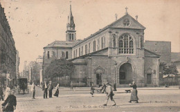 *** 75  ***PARIS  Notre Dame De Clignancourt TB  Timbrée - Andere Monumenten, Gebouwen